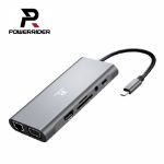 圖片 PowerRider HB-P12 十一合一PD充電傳輸集線器